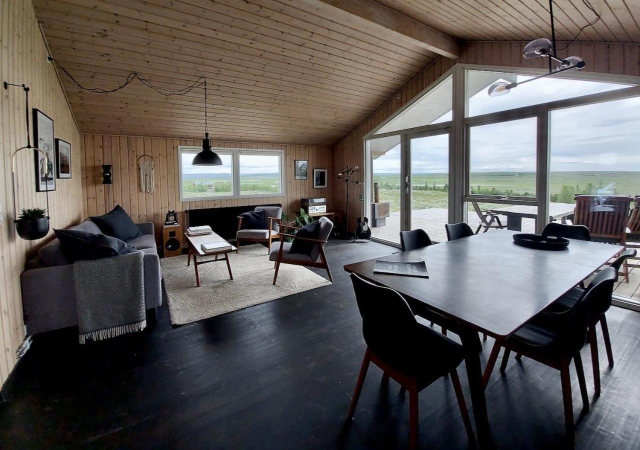 Hilltop Cabin Hekla - Golden Circle - Geysir - Mountain View Reykholt (Southern Iceland) Exterior foto